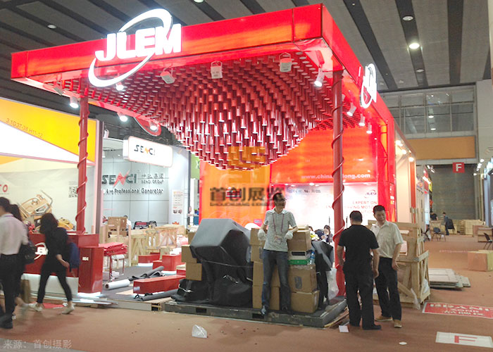 金龍 廣交會(huì)展臺(tái)搭建(圖1)